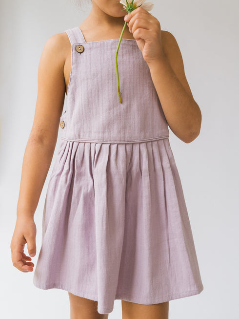 ILLOURA THE LABEL / Anouk Pinafore_Lilac(2y,3y,4y)
