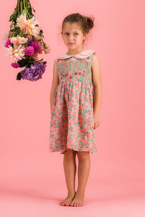 Bachaā / Charleston Dress _ Romance print (2-3y,4-5y)