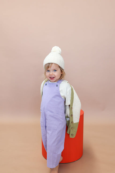 Grown / Everyday Organic Overalls - Iris(2,3,4)