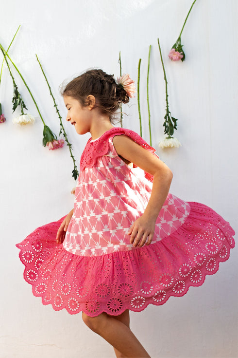 Bachaā / Feerie Dress _ Boho print (2-3y,4-5y)