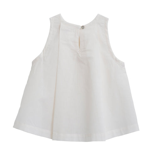 serendipity ORGANICS / Pleat Top offwhite (2y,3y,4y,5y)