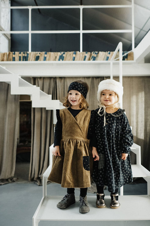 lilinoa / dress NAEL _ flowers(2-3y,3-4y,5-6y)