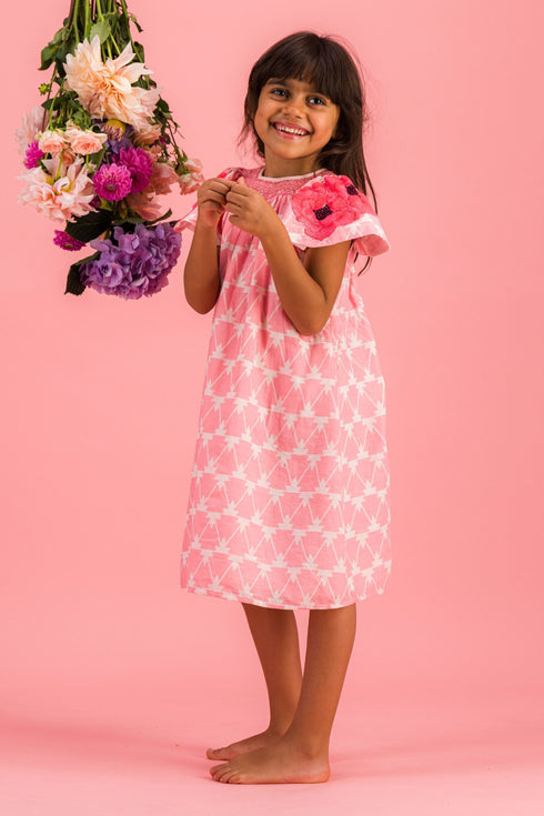 Bachaā / Mabel Dress _ Boho print (2-3y,4-5y)