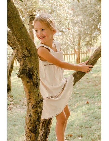 marsou /ROBE SRI LANKA_Ecru Pointelle(2y,3y,4y,6y,8y)