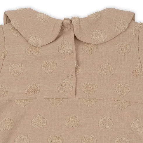 Konges Sloejd / MIFFIE COLLAR ROMPER_SMOKE GRAY(6m,12m,18m)