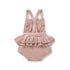 ASTER & OAK / Rosette Ruffle Knit Romper_Rose(1y,2y)