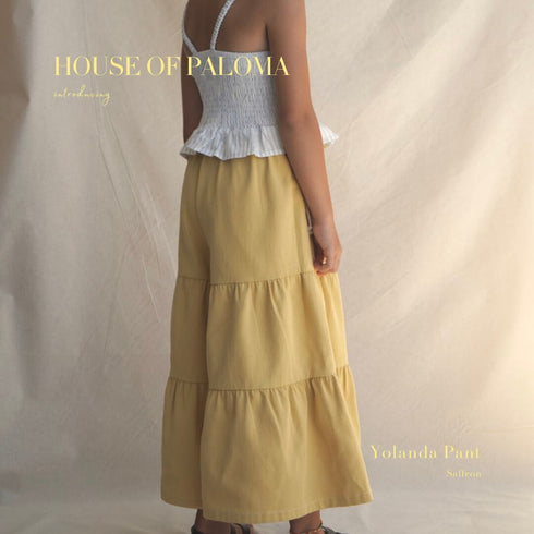 House of Paloma / Yolanda Pant _Saffron (4y,5y,6y)