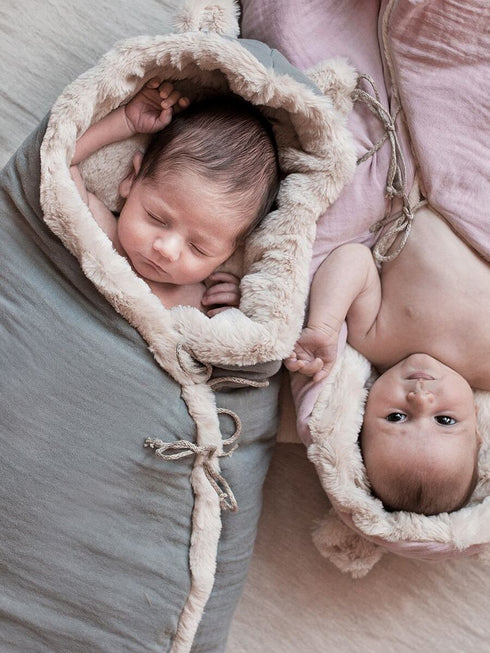 Babyshower/TEDDY LIBERTY ANGEL NEST(GRAY)