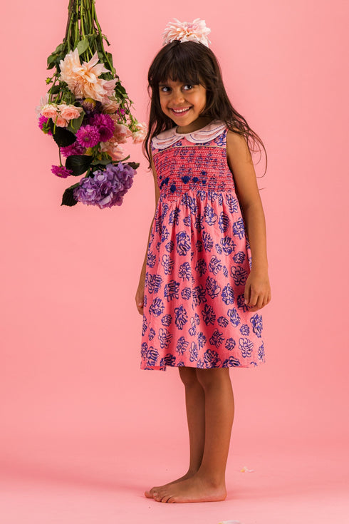 Bachaā/ Gaiement Dress _ Gipsy print (2-3y,4-5y)