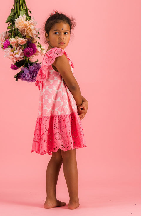 Bachaā / Feerie Dress _ Boho print (2-3y,4-5y)