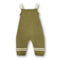 Grown / Knitted Stripe Overalls - Sage(1,2)