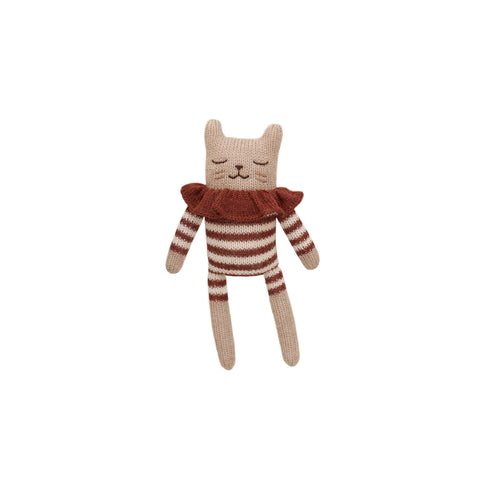 main sauvage/Kitten knit toy,combishort ray sienne