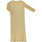 poudre organic /ORCHIDEE KIDS RIBBED DRESS_Sahara Sun(6y,8y)