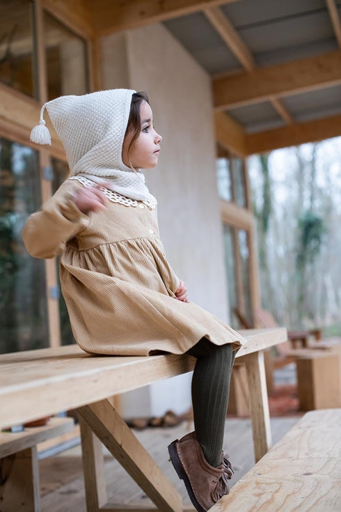 marsou /ROBE ANEMONE_BEIGE(2/3y,3/4y)