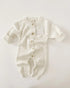 OAT / Powder Chunky Knit Playsuit