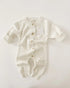 OAT / Powder Chunky Knit Playsuit (1-2y)