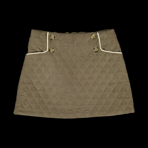 LOIR paris/Jupe Pippa velours matelasse(4y,6y)