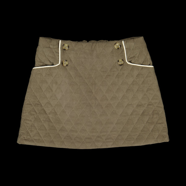 LOIR paris/Jupe Pippa velours matelasse(4y,6y)