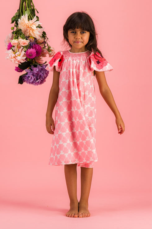Bachaā / Mabel Dress _ Boho print (2-3y,4-5y)