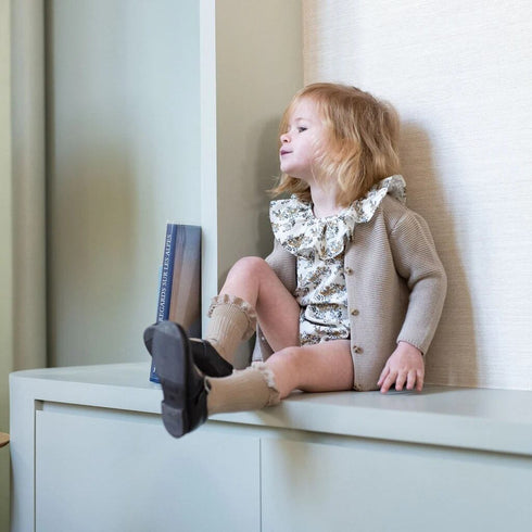 LOIR paris/Barboteuse MARTHE fleurie(6m,1y,2y)