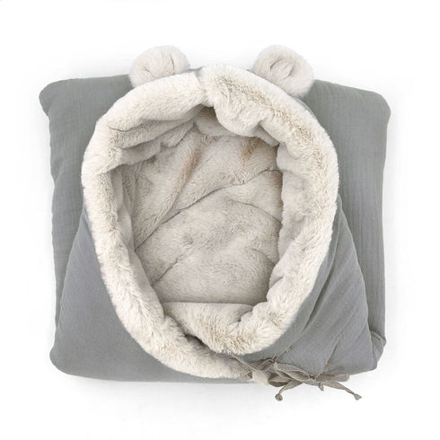 Babyshower/TEDDY LIBERTY ANGEL NEST(GRAY)