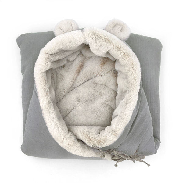 Babyshower/TEDDY LIBERTY ANGEL NEST(GRAY)
