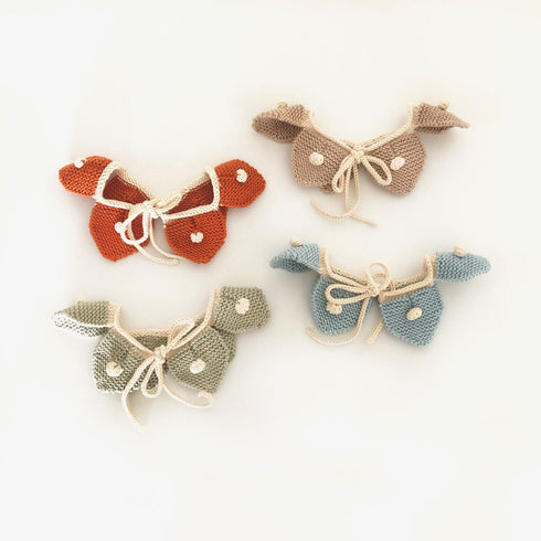 babytoly / GARLAND POPCORN COLLARS(CINNAMON、SEAWEED、CLAY、DUCK EGG BLUE)