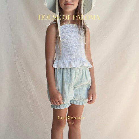 House of Paloma / Gia Bloomer _Ciel Linen (2y,3y,4y,5y,6y)