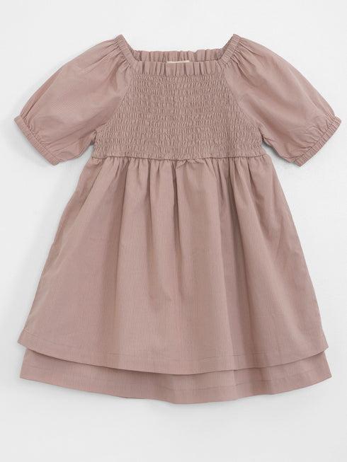 serendipity ORGANICS / Smock Dress Almond (3y,4y,5y)