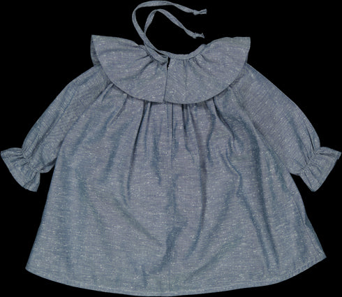 LOIR paris/Robe MARY denim(2y,3y,4y,6y)