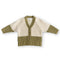 Grown / Merino Wool Cardigan - Sage/Milk(2,3,4)