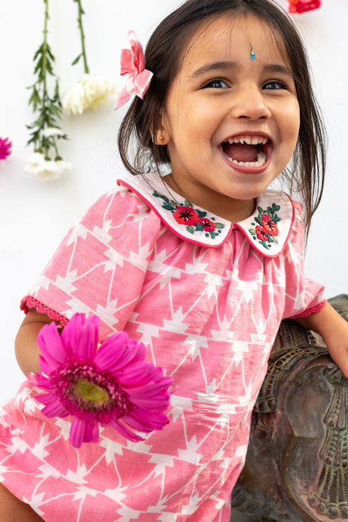 Bachaā / Dinette Romper_Boho print (2y,3y)