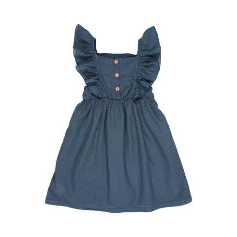 buho/ JACQUARD DRESS_MIDNIGHT(3y,4y,6y)