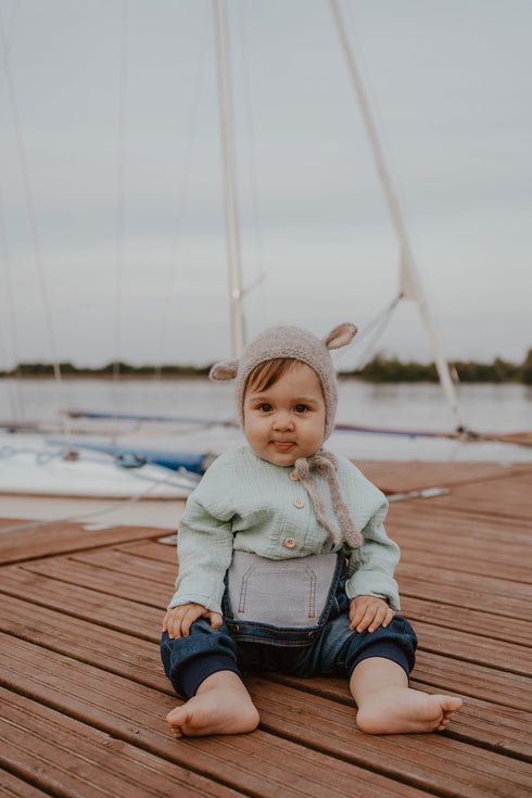 GANG OF KIDS / Fairy Hat Alpaca & Silk_Light Gray(2-4y)