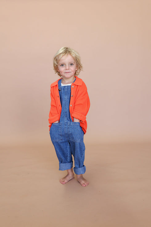 Grown / Everyday Hemp Denim Overalls - Denim(2,3,4)