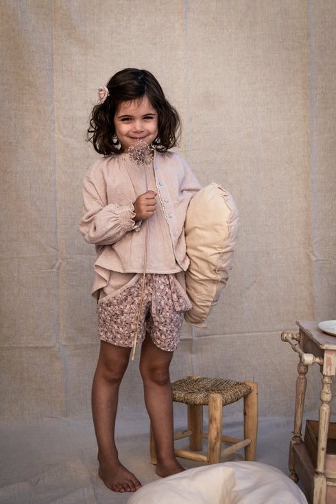 lilinoa / Top MAUD _ cream voile(2-3y,3-4y,5-6y)