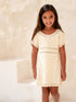 ILLOURA THE LABEL / Crochet Dress Natural(2y,3y,4y,5y)