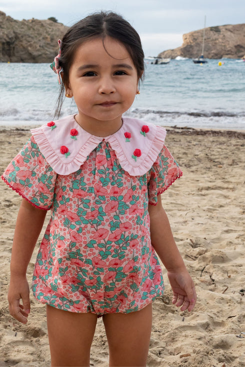 Bachaā / Nymphe Romper_Romance print (2y,3y)