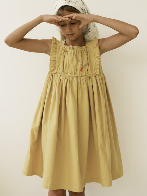 Yoli&Otis / PENELOPE DRESS | PARSNIP(4y、6y、8y)