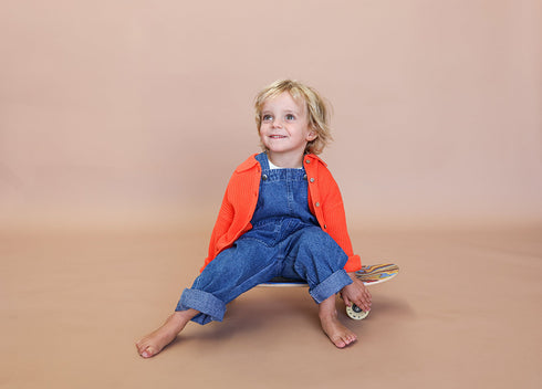 Grown / Everyday Hemp Denim Overalls - Denim(2,3,4)