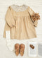 marsou /ROBE ANEMONE_BEIGE(2/3y,3/4y)