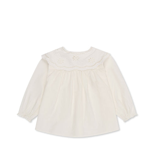 Konges Sloejd / RILO COLLAR SHIRT_OPTIC WHITE(18m,2y,3y,4y)