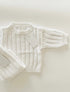 OAT / Children’s Wide Ribbed Knit Sweater ‘Dove’ (2-3y,3-4y)