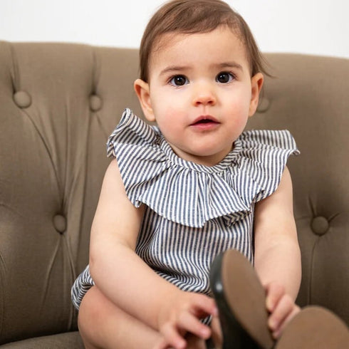 LOIR paris/Barboteuse MARTHE B rayures(6m)