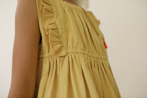 Yoli&Otis / PENELOPE DRESS | PARSNIP(4y、6y、8y)