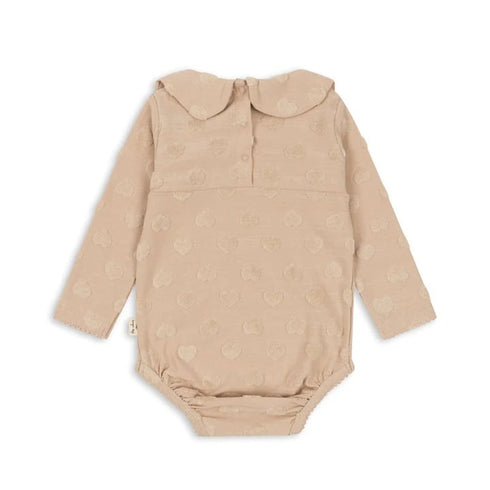 Konges Sloejd / MIFFIE COLLAR ROMPER_SMOKE GRAY(6m,12m,18m)