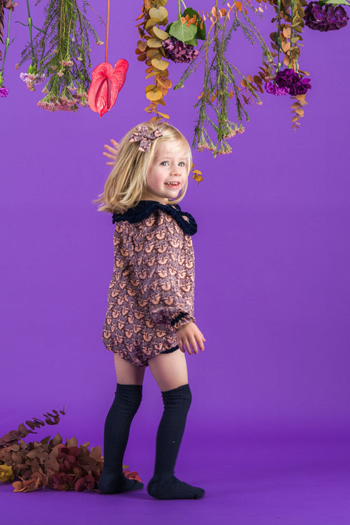 Bachaā / Olympia Barboteuse Romper_Fox print (1y,2y)