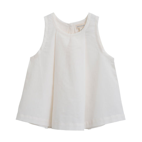 serendipity ORGANICS / Pleat Top offwhite (2y,3y,4y,5y)