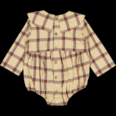 LOIR paris/Barboteuse COCOTartan vanilla(2y)