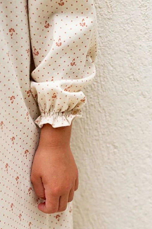 marsou / Robe PICCA(2y,3y,4y)_Caramel Dots